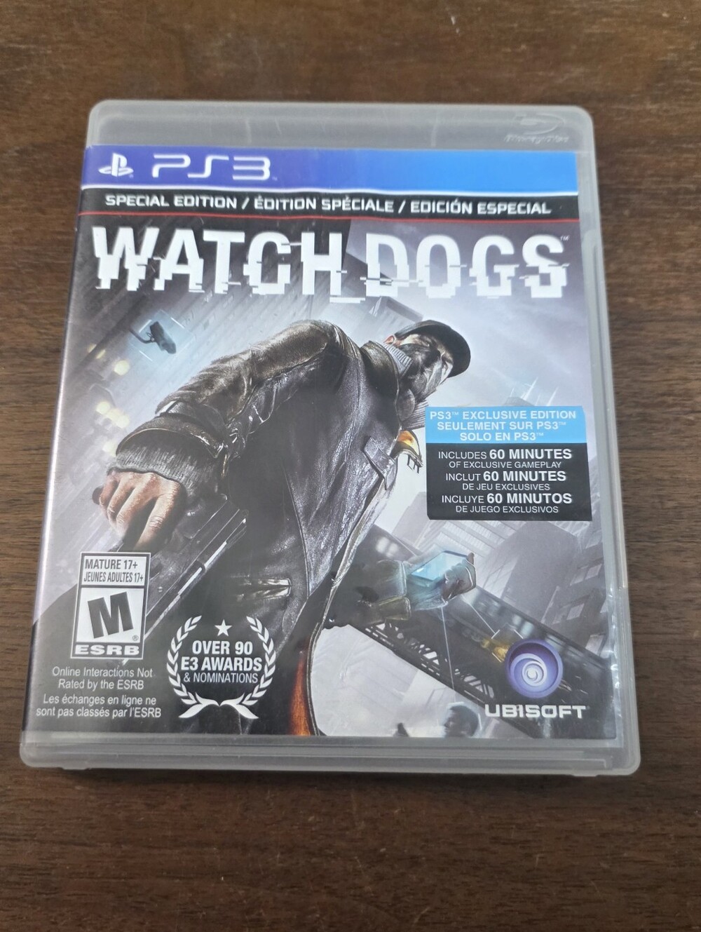 Sony PS3 Watch Dogs  Special Edition - Game Cib